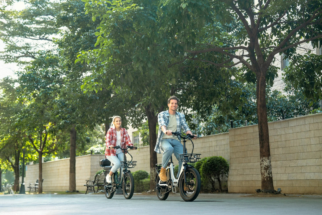 E-Bike pendeln bei Hitze mit dem DYU C9
