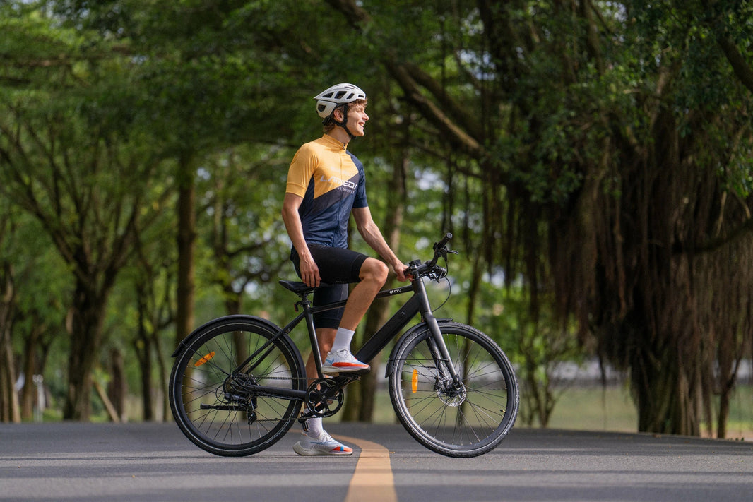 DYU Stroll 1 City E-Bike fuer Licht und Sichtbarkeit im deutschen Alltag