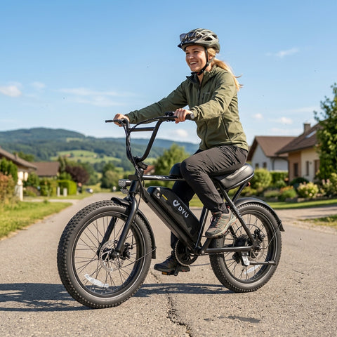 DYU UX-BMX 20-Zoll Fatbike E-Bike