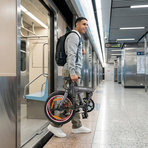 DYU SP1 20-Zoll Faltbares E-Bike mit herausnehmbarer Powerbank