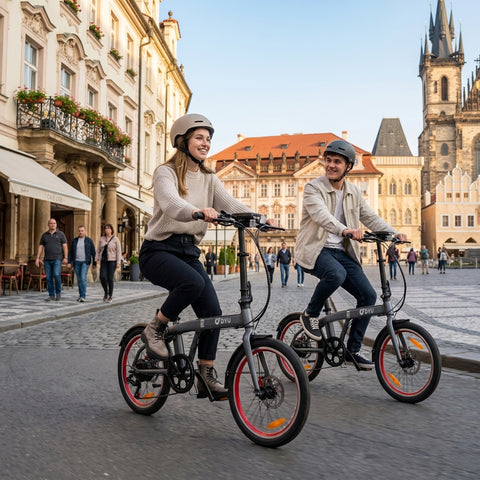 DYU SP1 20-Zoll Faltbares E-Bike mit herausnehmbarer Powerbank