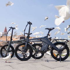 DYU T1 Klappbares E-Bike mit Tretunterstützung und Drehmomentsensor