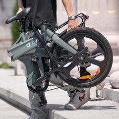 DYU T1 Klappbares E-Bike mit Tretunterstützung und Drehmomentsensor