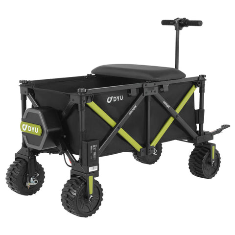 DYU CampX Faltbarer Elektrischer Bollerwagen