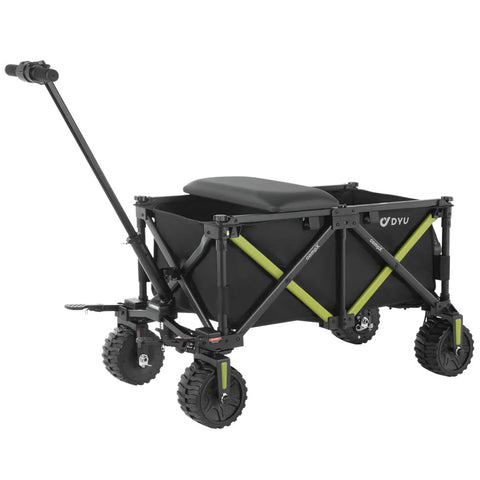 DYU CampX Faltbarer Elektrischer Bollerwagen