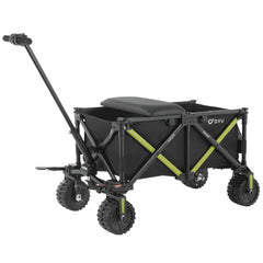 DYU CampX Faltbarer Elektrischer Bollerwagen