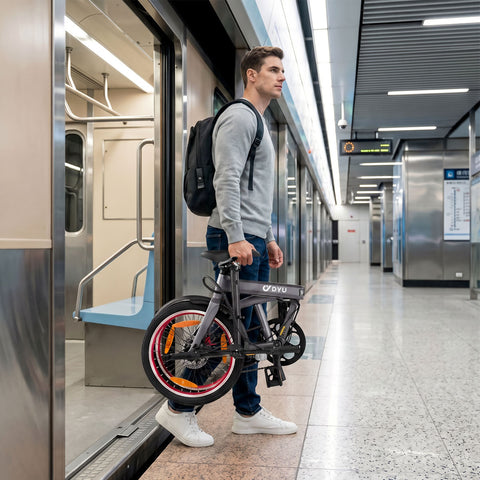 DYU SP1 20-Zoll Falt-E-Bike mit herausnehmbarer Powerbank