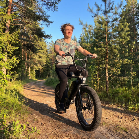 DYU UX-BMX 20-Zoll Fatbike E-Bike