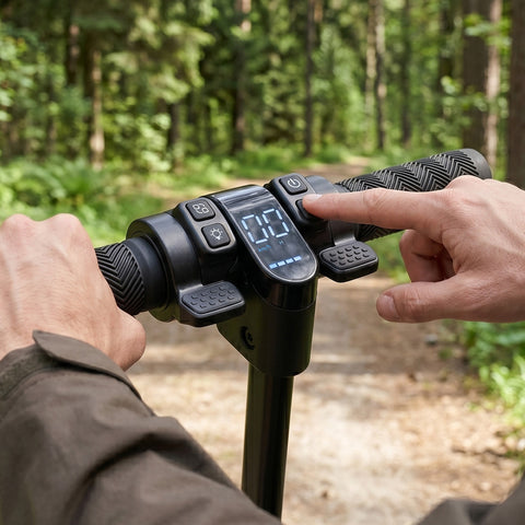 DYU CampX Faltbarer Elektrischer Bollerwagen
