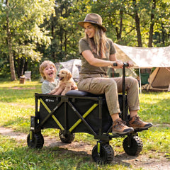 DYU CampX Faltbarer Elektrischer Bollerwagen