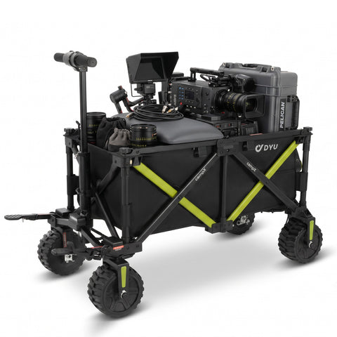 DYU CampX Faltbarer Elektrischer Bollerwagen