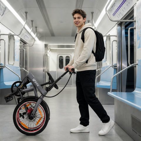 DYU SP1 20-Zoll Falt-E-Bike mit herausnehmbarer Powerbank